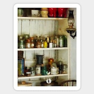Cooking - Hurricane Lamp in Pantry Sticker